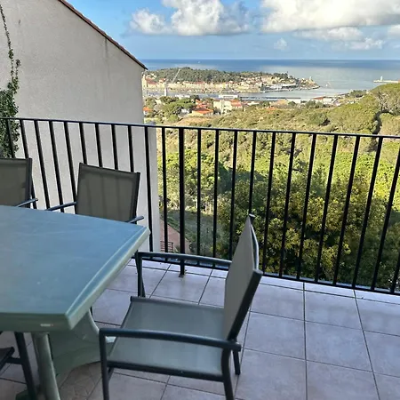 Dom wakacyjny Maison Familiale A Port-vendres Avec Vue Imprenable Pour 6 Personnes - Fr-1-309-497