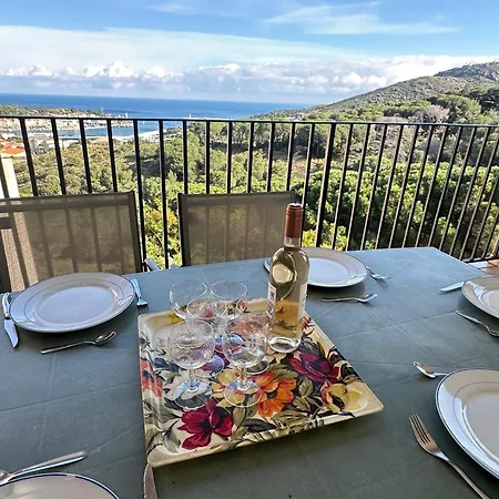 Maison Familiale A Port-vendres Avec Vue Imprenable Pour 6 Personnes - Fr-1-309-497 Dom wakacyjny