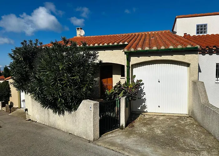 Maison Climatisée Familiale à Port-vendres - Fr-1-309-497 Hébergement de vacances