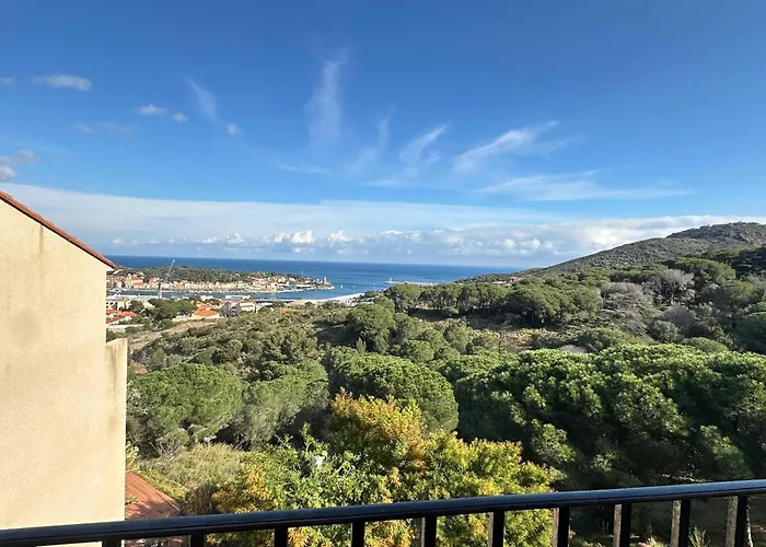 Maison Climatisée Familiale à Port-vendres - Fr-1-309-497 *